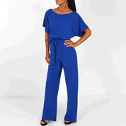 Porscha | Damen-Jumpsuit mit Gürtel