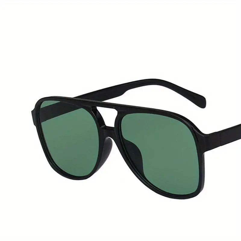 Retro-Sonnenbrille mit großem Rahmen l Geashna