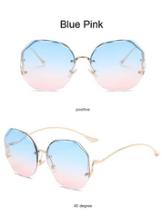 Luxuriöse Sonnenbrille mit Farbverlauf l Joelle