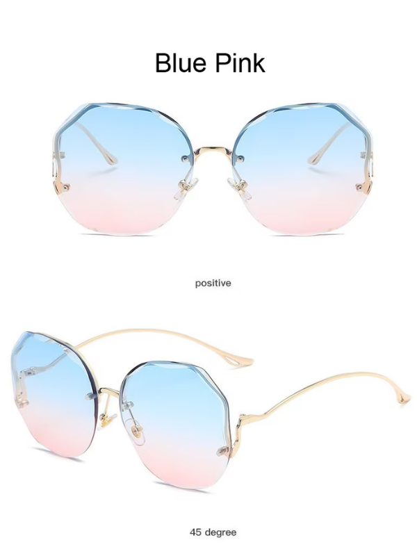 Luxuriöse Sonnenbrille mit Farbverlauf l Joelle