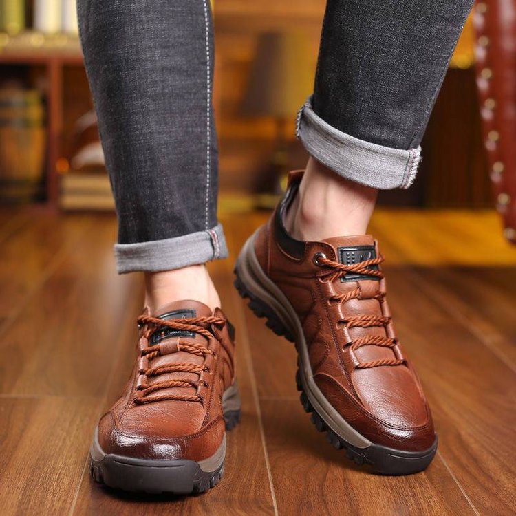 Rutschfeste orthopädische Schnürschuhe l Gordon
