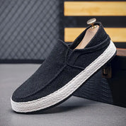 Halcyon | Bequeme Slip-On-Espadrille-Slipper für Herren
