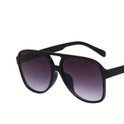 Retro-Sonnenbrille mit großem Rahmen l Geashna