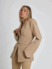Classy |  Blazer mit Gürtel