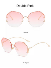Luxuriöse Sonnenbrille mit Farbverlauf l Joelle