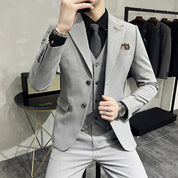 3-teiliges Business-Set für Herren [Blazer, Weste und Hose] l Sherman