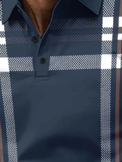 Maxwe l Stylisches gestreiftes kurzarm-t-shirt für herren