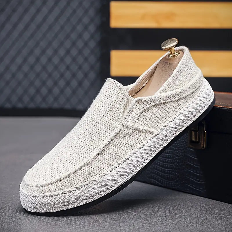 Halcyon | Bequeme Slip-On-Espadrille-Slipper für Herren