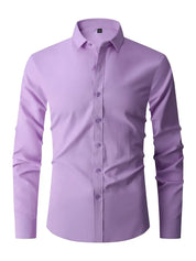 Daltona l Herren-Langarmshirt mit Knopfleiste