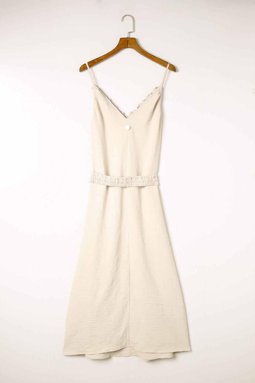 Elegantes Maxikleid mit Gürtel l Eliel