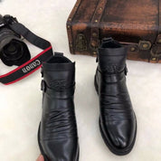 Corbell l Frühlings-Lederstiefel für Herren