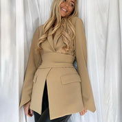 Classy |  Blazer mit Gürtel