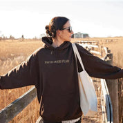 Unisex Hoodie in Übergröße l Faith Over Fear Psalms