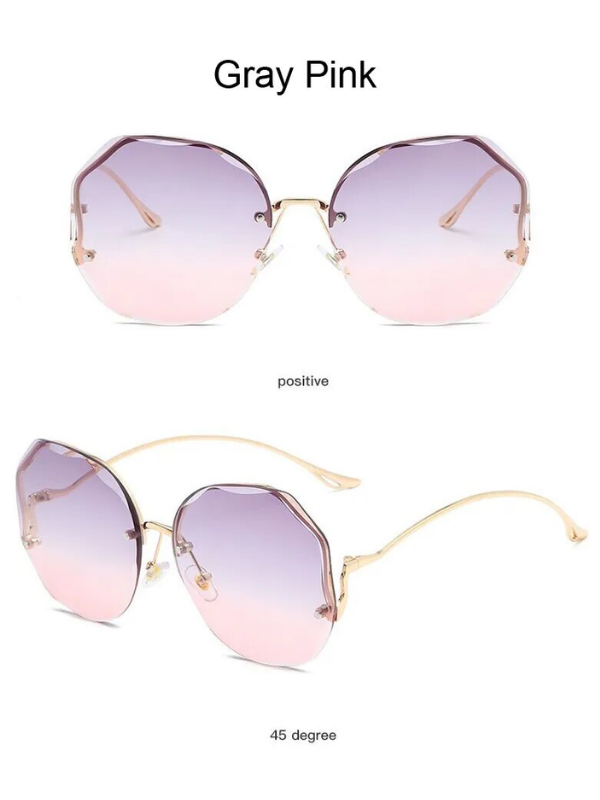 Luxuriöse Sonnenbrille mit Farbverlauf l Joelle