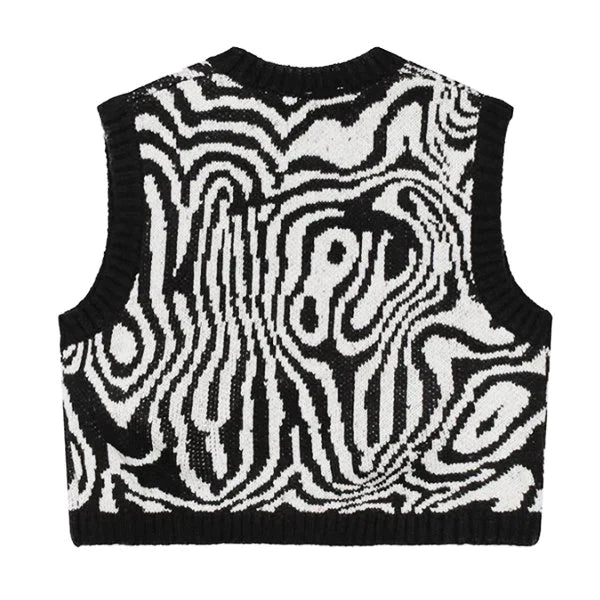 Camia | Gestricktes Damen-Crop-Top