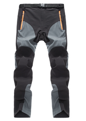 Wasserdichte, bequeme Patchwork-Skijacke mit Reversreißverschluss l Dashawn