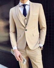 Timeo | Business-Blazer, Weste und Hose, 3-teiliges Set für Herren