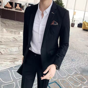 Karierter Business-Anzug für Herren (Blazer + Hose) | Holter
