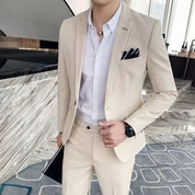 Karierter Business-Anzug für Herren (Blazer + Hose) | Holter