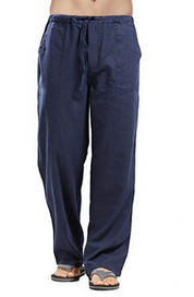 Lässige Leinenhose mit Kordelzug l Holloway