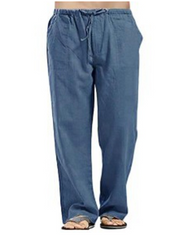 Lässige Leinenhose mit Kordelzug l Holloway