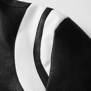 Dashie l Herren-Baseballjacke aus Leder