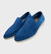 Levyro | Super stylische und bequeme Leder-Slipper aus Wildleder für Männer