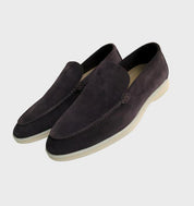 Levyro | Super stylische und bequeme Leder-Slipper aus Wildleder für Männer