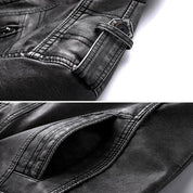 Jeramey l Herren-Motorradjacke aus Leder