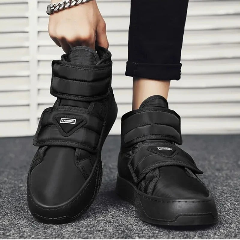 Ramir | Feuerfeste Schneestiefel aus Leder mit Doppelschnalle