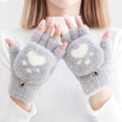 Warme Handschuhe mit Katzenpfotenabdruck | The Whiskers