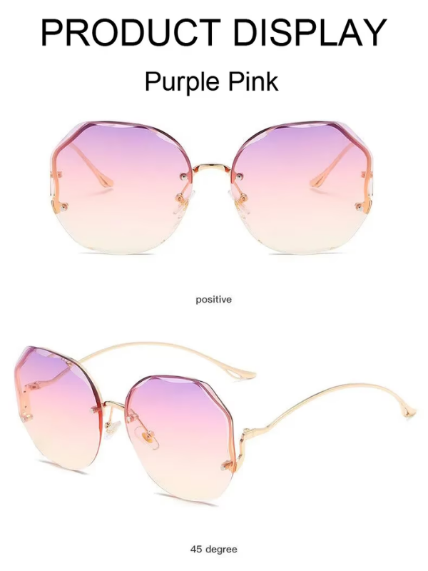 Luxuriöse Sonnenbrille mit Farbverlauf l Joelle
