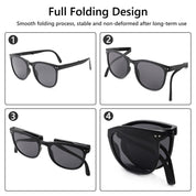 Faltbare Retro-Designersonnenbrille - Eclipse