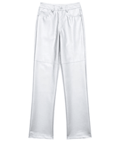 Reese l Silberglänzende Lederhose