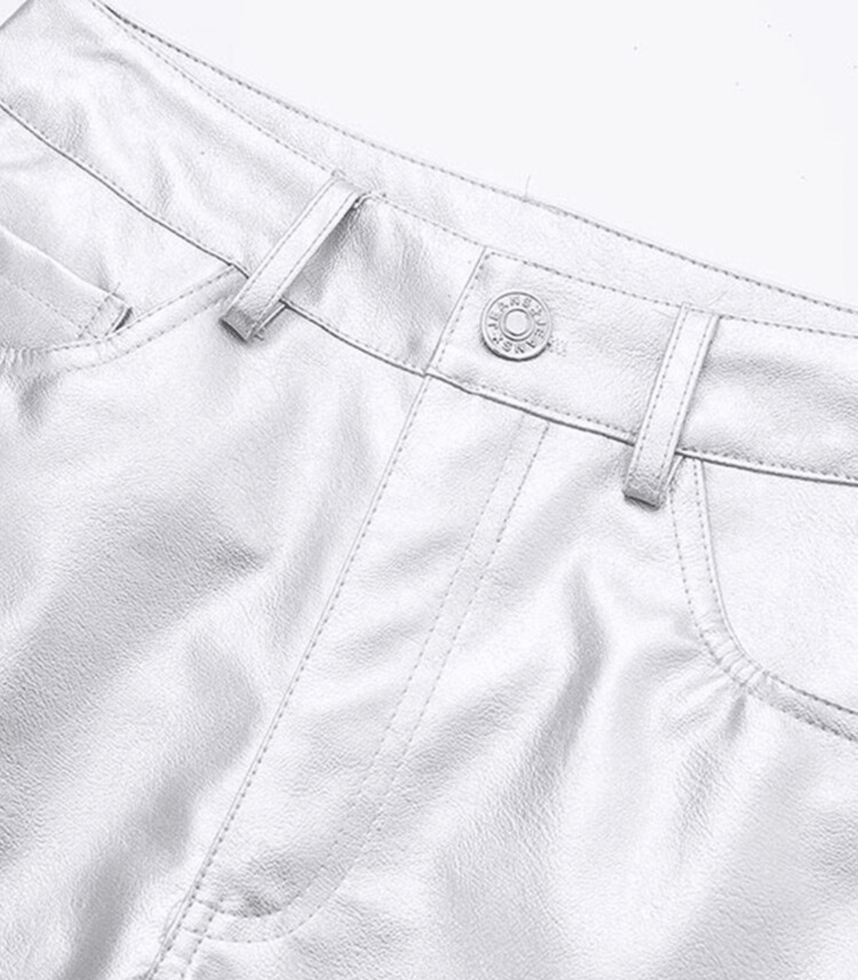 Reese l Silberglänzende Lederhose