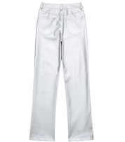 Reese l Silberglänzende Lederhose