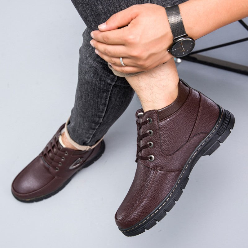 Joji | Lässige Leder-Derby-Schuhe