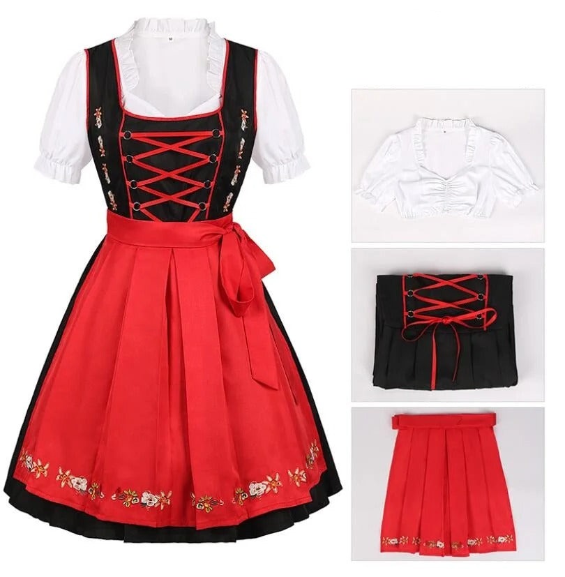 Cornelia l Damen Oktoberfestkostüm mit Stickerei