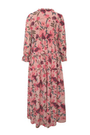 Lotus-Lagen-Maxikleid mit Rüschen l Nia