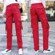 Katie | Cargohose mit hoher Taille und entspannter Passform