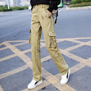 Katie | Cargohose mit hoher Taille und entspannter Passform