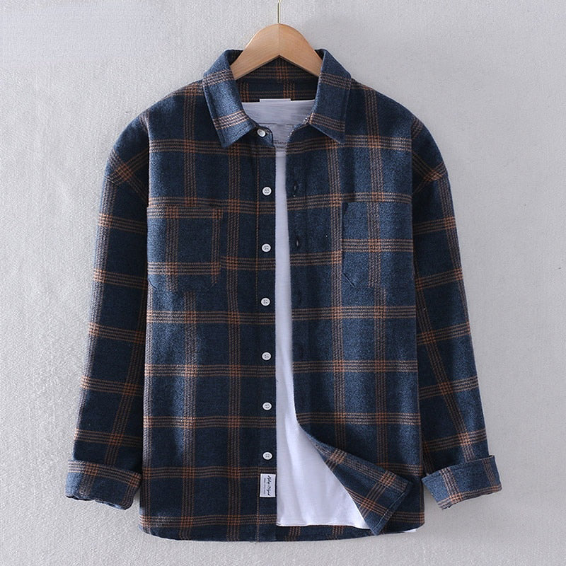 Creighton l Stilvolle Herrenbluse mit Karomuster